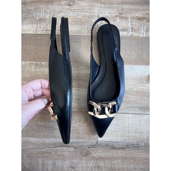 Billini Pointed Toe Chain Flat Size 6 - Picture 2 of 3